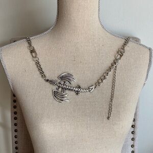 Silver Dragon Pendant